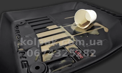 Floor mats for Dacia Jogger 2021-, Proline 3D, Frogum, FG 3D427815 — photo 2