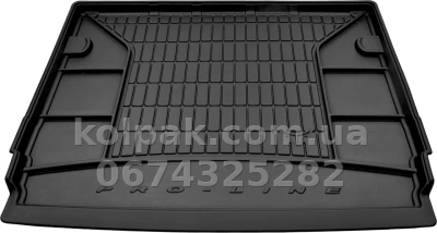 Килимок у багажник Peugeot 5008 2009-2016, 5 місць, без дворівневої підлоги, Pro-Line, Frogum FG TM404939 — фото 2