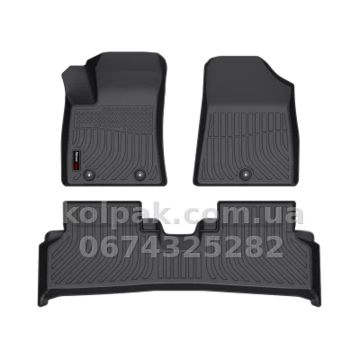 Всепогодні килимки в салон Hyundai Kona EV 2024-> HAVOC™ Maximum Coverage Всепогодні килимки в салон Hyundai Kona EV 2024-> HAVOC™ Maximum Coverage — фото 6