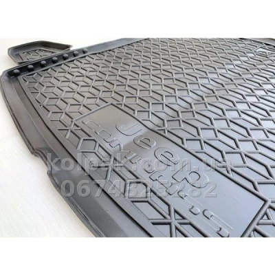 Boot mat for Jeep Compass 2016-, without mounting tabs, Avto-Gumm 211886 — photo 2
