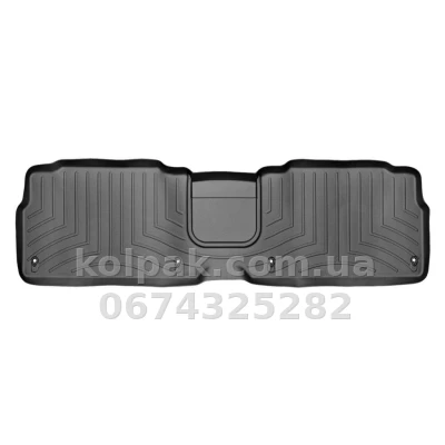 Килимки в салон Lexus RX 2003-2009, з бортиком, задні, чорні, Weathertech 440142