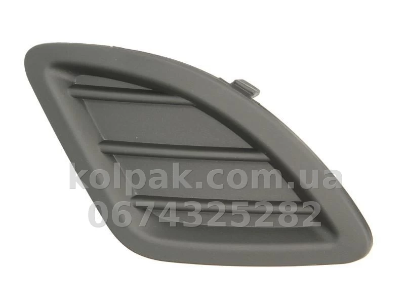 Right bumper grille Kia Ceed/Ceed SW 2007-2009, without fog light opening, AVTM, 865641H010, 4014 916 Right bumper grille Kia Ceed/Ceed SW 2007-2009, without fog light opening, AVTM, 865641H010, 4014 916 β photo 1