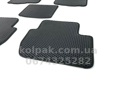 Килимки в салон Mitsubishi Outlander XL/Peugeot 4007 2006-2012, EVA, чорні, 5 шт., AVTM BLCEV1396 Килимки в салон Mitsubishi Outlander XL/Peugeot 4007 2006-2012, EVA, чорні, 5 шт., AVTM BLCEV1396 — фото 6