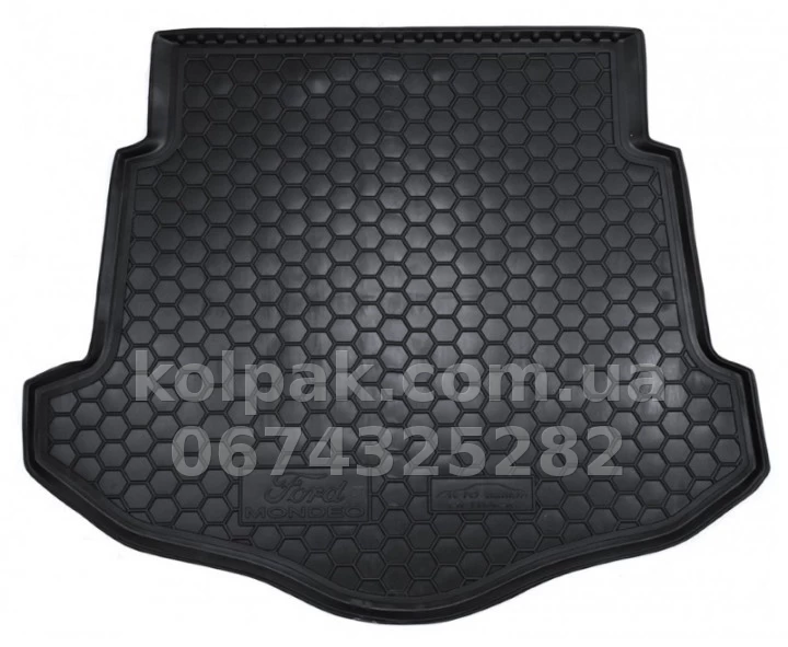 Boot mat for Ford Mondeo 4 LB 2007-, with space-saver spare wheel, 211462 Avto-Gumm Boot mat for Ford Mondeo 4 LB 2007-, with space-saver spare wheel, 211462 Avto-Gumm β photo 1