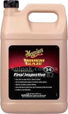 Інспекційний очищувач для видалення паст Meguiars Professional Final Inspection 3,79 л Meguiars M3401 — фото 2