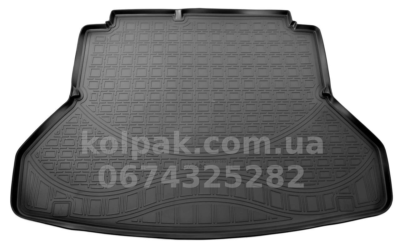 Polyurethane boot mat for Hyundai Elantra AD 2016-, Norplast NPA00-T31-063 Polyurethane boot mat for Hyundai Elantra AD 2016-, Norplast NPA00-T31-063 β photo 1