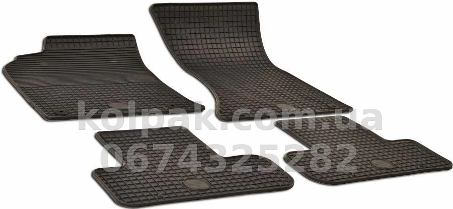 Floor mats for Audi Q5 2008-2015, black, 4 pcs, Doma, GZ 156035899 Floor mats for Audi Q5 2008-2015, black, 4 pcs, Doma, GZ 156035899 β photo 1