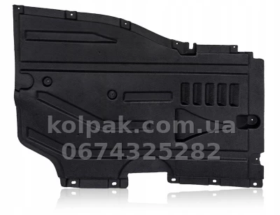 Задній лівий захист днища BMW X3 F25/X4 F26 2011-2018, AVTM, 51757213673, 1220124021