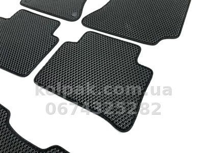 Килимки в салон Mercedes-Benz E-Class W212 2009-2013, EVA, чорні, 5 шт., AVTM BLCEV1345 — фото 7