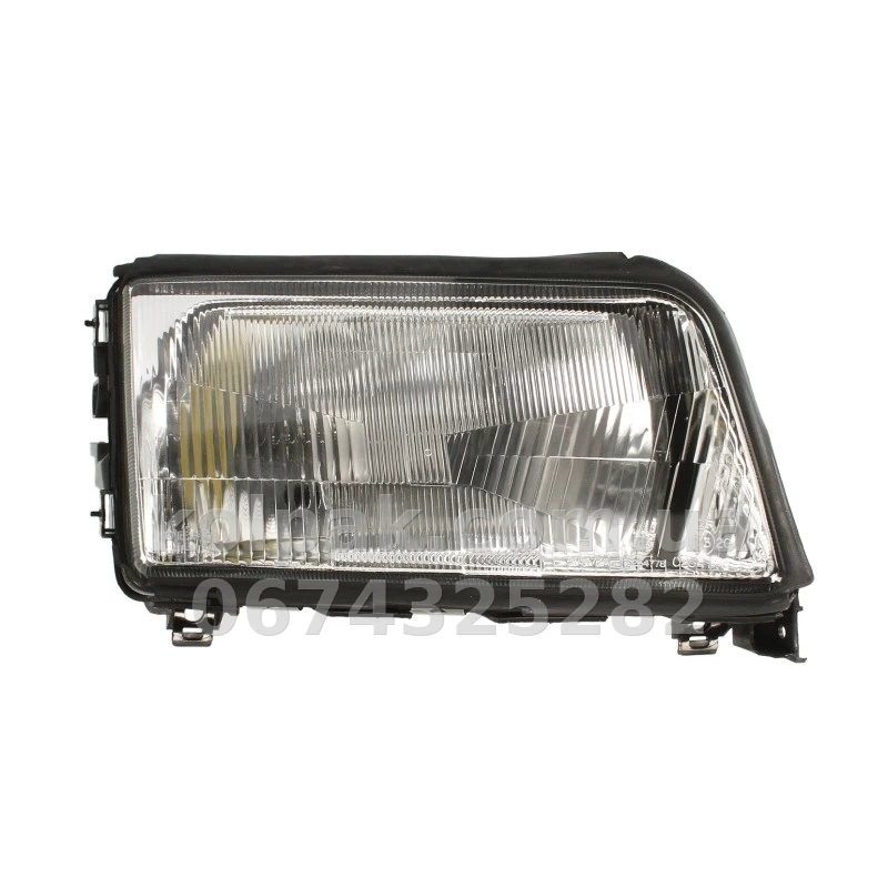 Front right headlight Audi 100 1990-1994, H4, manual adjustment, Depo, 441-1113R-LD-E Front right headlight Audi 100 1990-1994, H4, manual adjustment, Depo, 441-1113R-LD-E β photo 1