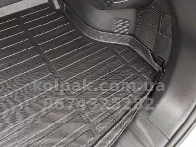 HAVOC 3D boot mat for Nissan X-Trail III / Rogue II (T32) 2014–2020, 5 seats, version v.2 — photo 4
