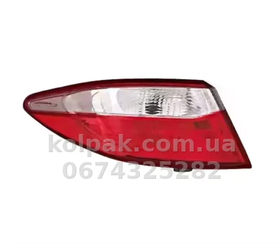 Задній правий ліхтар Toyota Camry XV50 2014-2017, USA, без ламп (W21/5W/WY21W), зовнішній, Depo, 212-19AYR-UE