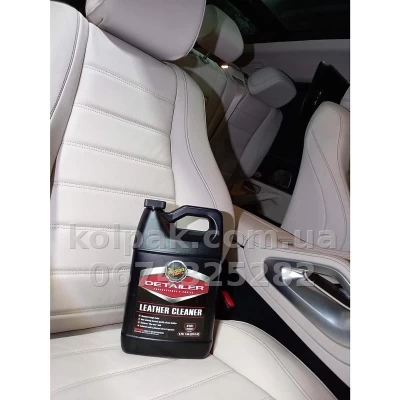 Очищувач для шкіри Meguiars Leather Cleaner 3,79 л Meguiars D18101 Очищувач для шкіри Meguiars Leather Cleaner 3,79 л Meguiars D18101 — фото 4