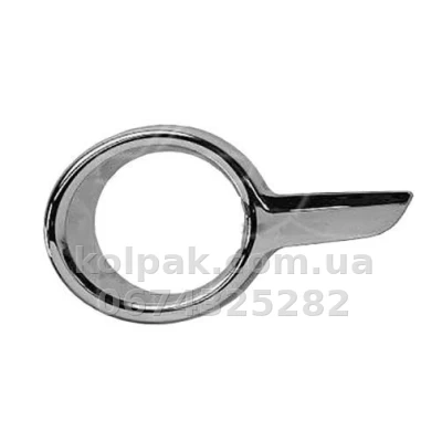 Правий окуляр протитуманної фари Peugeot 208 2012-2016, хром, AVTM, 1608111480, 5426912