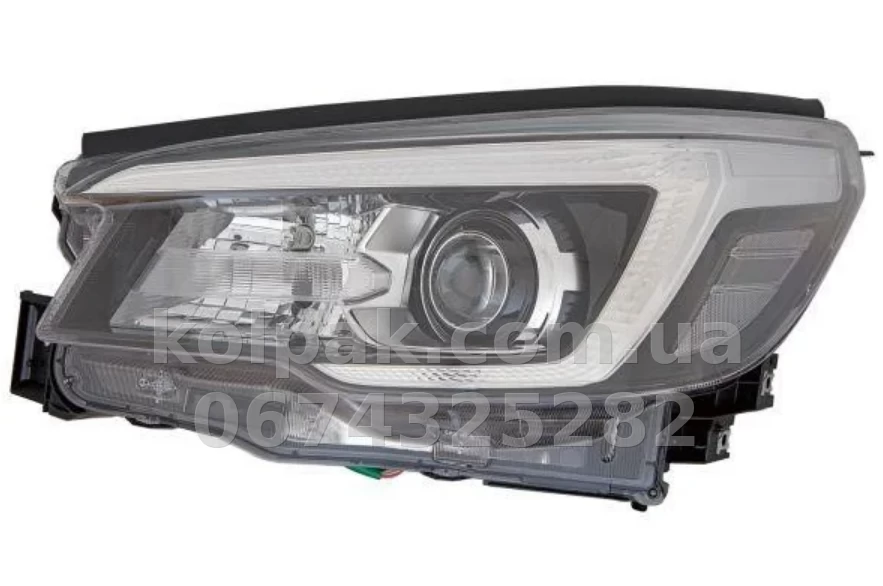 Front right headlight Subaru Forester (SK) 2018-2021, electric adjustment, with levelling motor, without bulbs (LED/WY21W/W5W), Depo, 1201104RMLDEM2 Front right headlight Subaru Forester (SK) 2018-2021, electric adjustment, with levelling motor, without bulbs (LED/WY21W/W5W), Depo, 1201104RMLDEM2 β photo 1