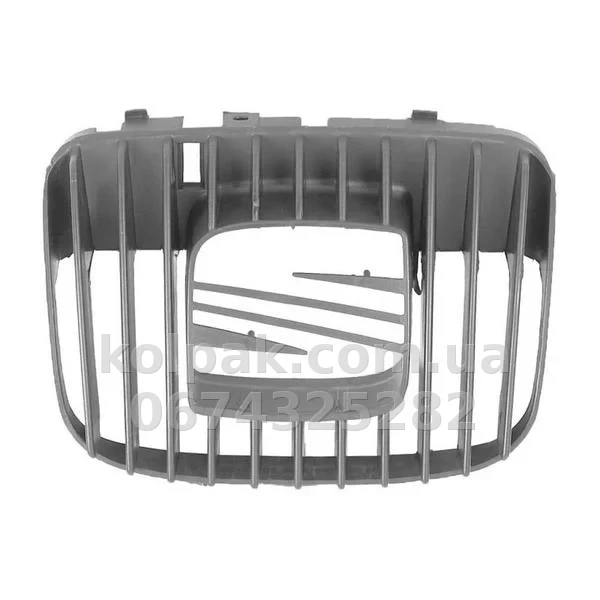 Решітка радіатора Seat Ibiza/Cordoba 2002-2009, чорна рамка, AVTM, 186202991 Решітка радіатора Seat Ibiza/Cordoba 2002-2009, чорна рамка, AVTM, 186202991 — фото 1