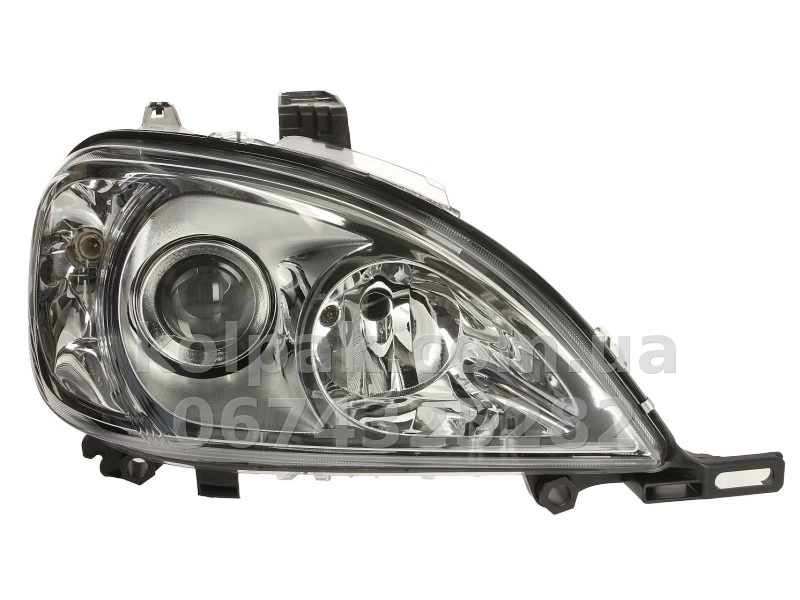 Front right headlight Mercedes-Benz ML-Class W163 2001-2005, H7/H7, electric adjustment, with motor, Depo, 440-1149R-LD-EM Front right headlight Mercedes-Benz ML-Class W163 2001-2005, H7/H7, electric adjustment, with motor, Depo, 440-1149R-LD-EM β photo 1
