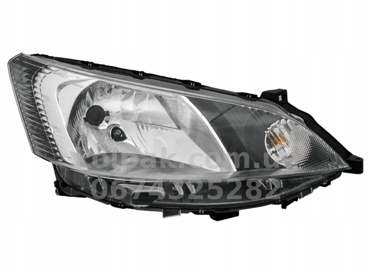 Front right headlight Nissan NV200 2009-2016, electric adjustment, without levelling motor, without bulbs (H4/PY21W/W5W), Depo, 1151125RLDEM Front right headlight Nissan NV200 2009-2016, electric adjustment, without levelling motor, without bulbs (H4/PY21W/W5W), Depo, 1151125RLDEM β photo 1
