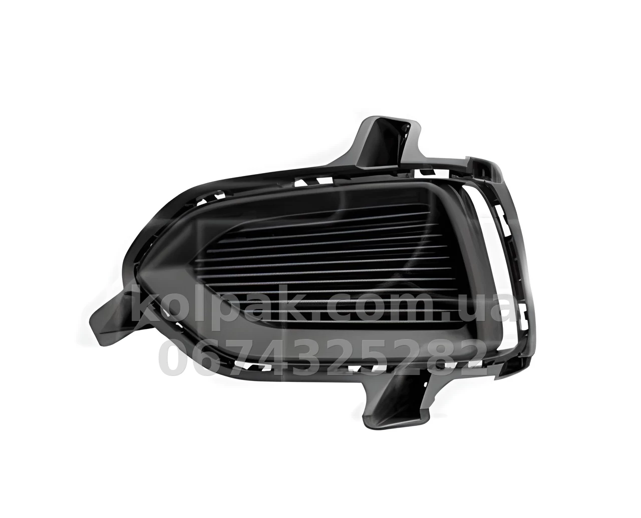 Kratka zderzaka prawa Hyundai Accent 2018-, bez otworu na światło przeciwmgielne, AVTM, 86524J0000, 183250912 Kratka zderzaka prawa Hyundai Accent 2018-, bez otworu na światło przeciwmgielne, AVTM, 86524J0000, 183250912 — zdjęcie 1