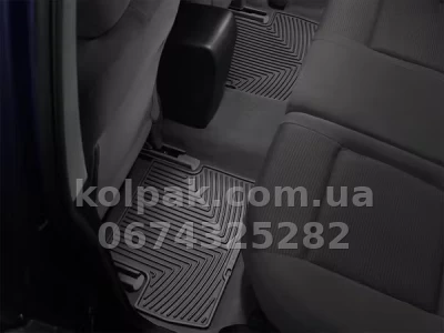 Килимки в салон Mercedes-Benz C-Class W204 2008-2014, задні, чорні, Weathertech W90 Килимки в салон Mercedes-Benz C-Class W204 2008-2014, задні, чорні, Weathertech W90 — фото 2