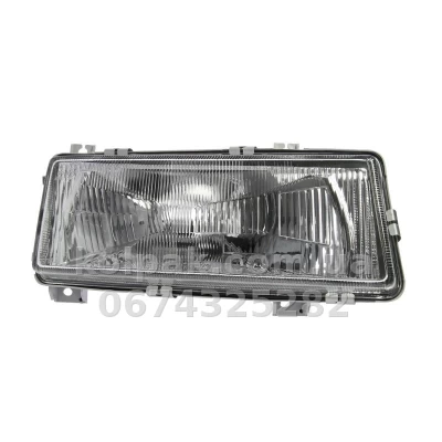 Передня права фара Skoda Felicia 1998-2001, H4, електричне регулювання, Depo, 665-1103R-LD-EM