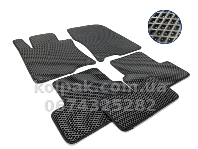 Килимки в салон Honda Accord 2008-2012, EVA, чорні, 5 шт., AVTM BLCEV1192 Килимки в салон Honda Accord 2008-2012, EVA, чорні, 5 шт., AVTM BLCEV1192