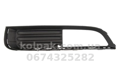 Ліва решітка бампера Opel Insignia 2008-2013, з отвором для протитуманної фари, AVTM, 1400464, 5215 911