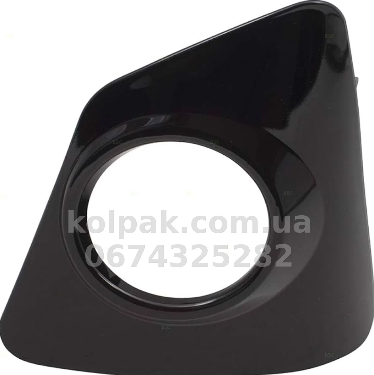 Ліва решітка бампера Toyota Corolla E17 2013-2016, USA, з отвором для протитуманної фари, чорна, AVTM, 8148202470, 187052915 Ліва решітка бампера Toyota Corolla E17 2013-2016, USA, з отвором для протитуманної фари, чорна, AVTM, 8148202470, 187052915 — фото 1
