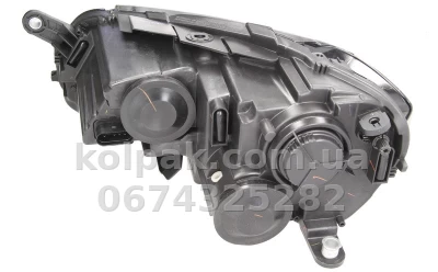Front right headlight Volkswagen Passat B7 2010-2014, H7/H7, with levelling motor, black frame, Depo, 441-11G5RMLDEM2 Front right headlight Volkswagen Passat B7 2010-2014, H7/H7, with levelling motor, black frame, Depo, 441-11G5RMLDEM2 β photo 2