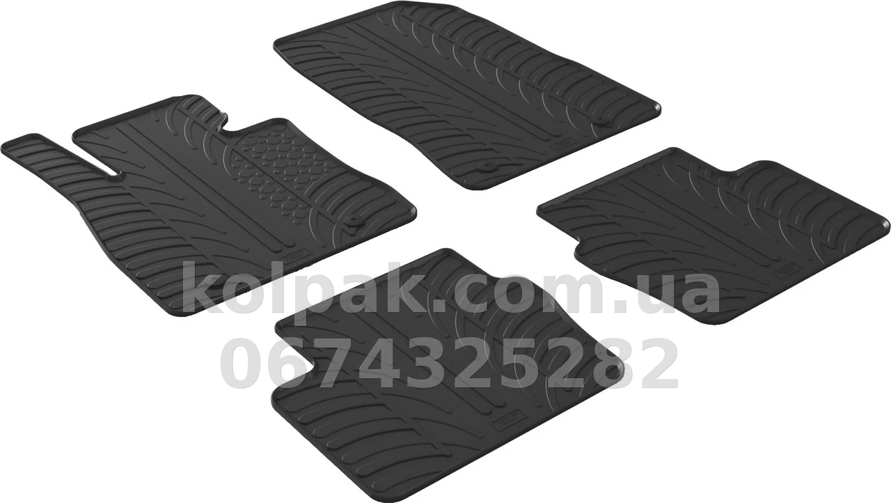 Floor mats for Mazda 2 2014-2019, GledRing, GR 0221 Floor mats for Mazda 2 2014-2019, GledRing, GR 0221 β photo 1
