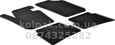 Килимки в салон Seat Ibiza 2008-2017, GledRing, GR 0310