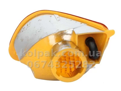 Right indicator light Ford Focus 1 1998-2002, yellow, without bulb holder, Depo, 431-1605R-UE — photo 2