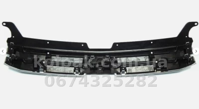 Решітка радіатора Mitsubishi Outlander 3 2012-2015, крім XL, хромована/чорна, AVTM, 184824991 Решітка радіатора Mitsubishi Outlander 3 2012-2015, крім XL, хромована/чорна, AVTM, 184824991 — фото 3