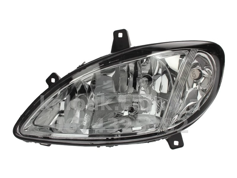Передня ліва фара Mercedes-Benz Vito W639 2003-2010, H7/H7/H7, електричне регулювання, Depo, 440-1140L-LD-EM Передня ліва фара Mercedes-Benz Vito W639 2003-2010, H7/H7/H7, електричне регулювання, Depo, 440-1140L-LD-EM — фото 1