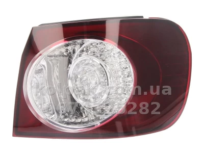 Задній правий ліхтар Volkswagen Golf Plus 2005-2009, зовнішній LED, Depo, 441-1972R-AE Задній правий ліхтар Volkswagen Golf Plus 2005-2009, зовнішній LED, Depo, 441-1972R-AE