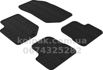 Килимки в салон DS 3 Crossback 2019-, GledRing, GR 0786