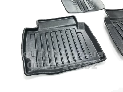 Polyurethane floor mats for Ford Mondeo/Fusion 2015-, 4 pcs, with raised edges, Stingray, 5007055 Polyurethane floor mats for Ford Mondeo/Fusion 2015-, 4 pcs, with raised edges, Stingray, 5007055 β photo 5