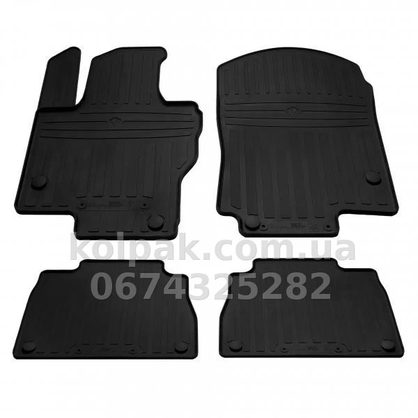 Floor mats for Mercedes-Benz GLE-Class W167 2018-, with plastic clips MS, 4 pcs, Stingray, 1012434 Floor mats for Mercedes-Benz GLE-Class W167 2018-, with plastic clips MS, 4 pcs, Stingray, 1012434 β photo 1