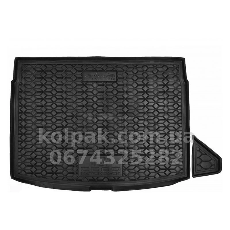 Boot mat for Kia Ceed HB 2019-, upper shelf, 211759 Avto-Gumm Boot mat for Kia Ceed HB 2019-, upper shelf, 211759 Avto-Gumm β photo 1