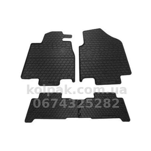 Floor mats for Porsche Cayenne 92A 2010-2017, with plastic clips AV2, 4 pcs, Stingray, 1052044 Floor mats for Porsche Cayenne 92A 2010-2017, with plastic clips AV2, 4 pcs, Stingray, 1052044 β photo 1