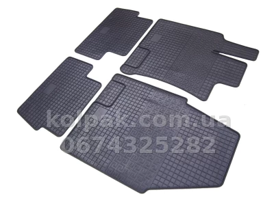 Floor mats for Nissan Qashqai 2007-2014, 4 pcs, Polytep, 77484 — photo 4