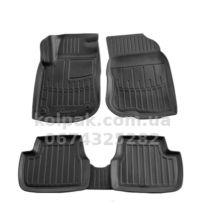 Поліуретанові килимки в салон Peugeot 2008 2013-2019 з бортиком, 5 шт. Stingray 5016235