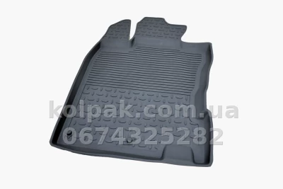 Floor mats for Nissan Qashqai 2 2014-, Rubber, 5 pcs, Seintex, 85655 — photo 4