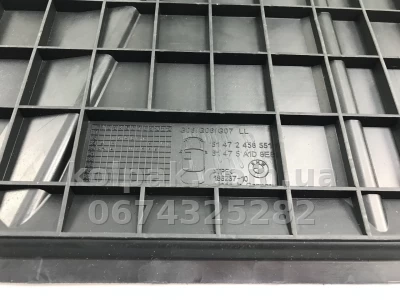Оригінальні килимки в салон BMW X5 G05/X6G06/X7G07 2018-, передні, 2 шт., 51472458551 — фото 9
