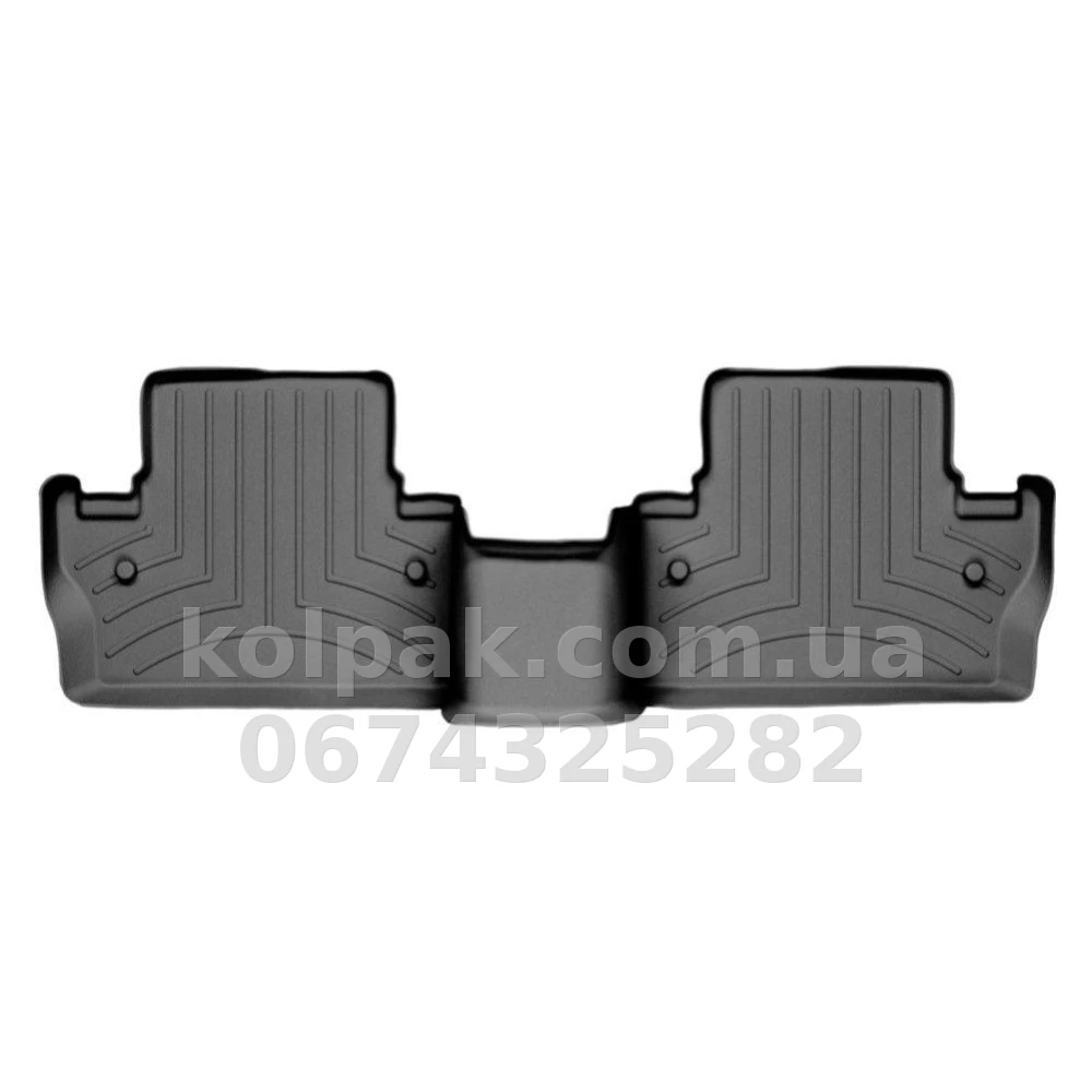 Floor mats for Volvo S60 2010-, with raised edges, rear, black, Weathertech 442343 Floor mats for Volvo S60 2010-, with raised edges, rear, black, Weathertech 442343 β photo 1