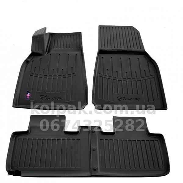 Polyurethane floor mats for Mazda 5 2010-, Europe, with raised edges, 4 pcs, Stingray, 5011134 Polyurethane floor mats for Mazda 5 2010-, Europe, with raised edges, 4 pcs, Stingray, 5011134 β photo 1