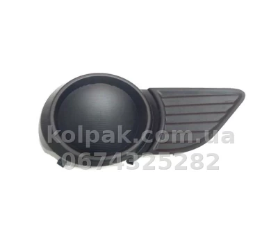 Права решітка бампера Toyota Sienna 2010-2017, без отвору для протитуманної фари, чорна, AVTM, 5212708020, 187081916