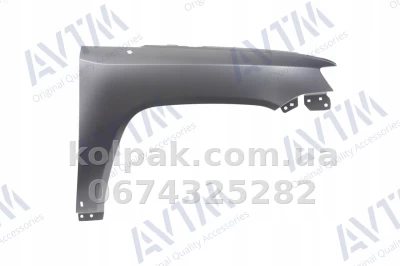 Front right wing Jeep Compass 2011-2016, without openings, AVTM, 68085302AA, 183806312 Front right wing Jeep Compass 2011-2016, without openings, AVTM, 68085302AA, 183806312 β photo 2