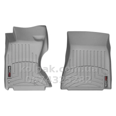 Килимки в салон Lexus IS 2005-2012, AWD, з бортиком, передні, сірі, Weathertech 462041