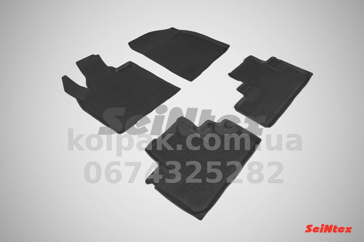 Floor mats for Lexus RX 2015-, Rubber, 5 pcs, Seintex, 87474 Floor mats for Lexus RX 2015-, Rubber, 5 pcs, Seintex, 87474 β photo 1
